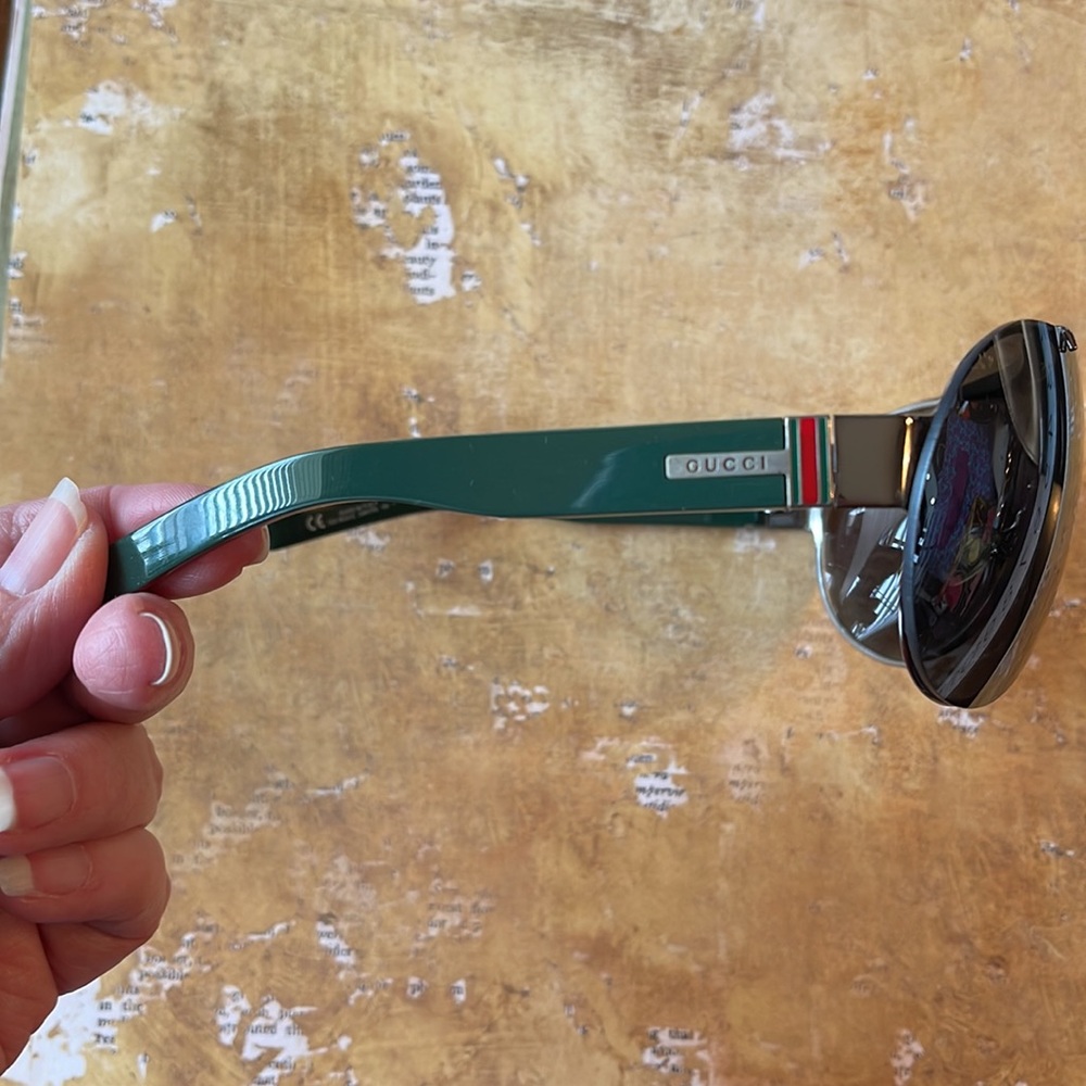 Gucci GG1830/S DMYP8 Unisex Vintage Sunglasses - Picture 6 of 12